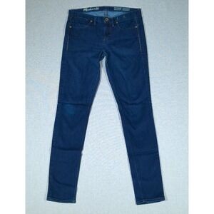 Madewell Skinny Skinny Jeans‎ Size 28 X 32 Dark Wash